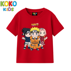 Kids Premium Drop Shoulder T-Shirt - NARUTO