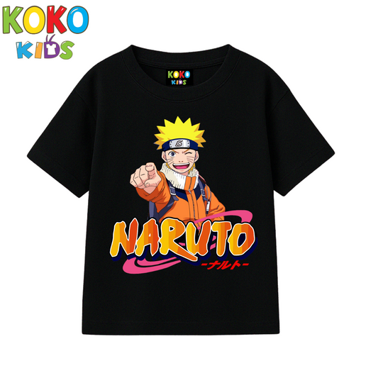 Kids Premium Drop Shoulder T-Shirt - NARUTO