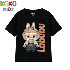 Kids Premium Drop Shoulder T-Shirt -Labubuu