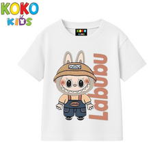 Kids Premium Drop Shoulder T-Shirt -Labubuu