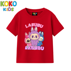 Kids Premium Drop Shoulder T-Shirt -Labubuu