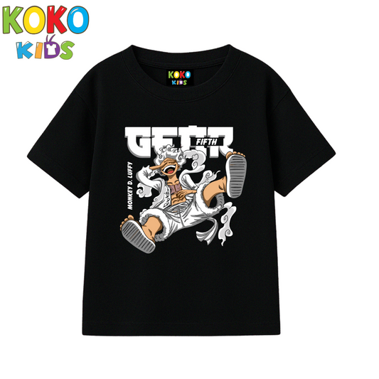 Kids Premium Drop Shoulder T-Shirt - ONE PIECE