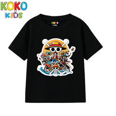 Kids Premium Drop Shoulder T-Shirt - ONE PIECE