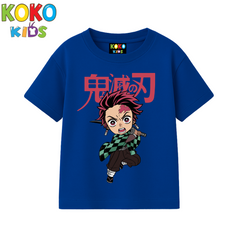 Kids Premium Drop Shoulder T-Shirt - DEMON SLAYER