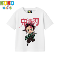 Kids Premium Drop Shoulder T-Shirt - DEMON SLAYER