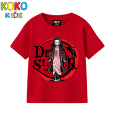 Kids Premium Drop Shoulder T-Shirt - DEMON SLAYER