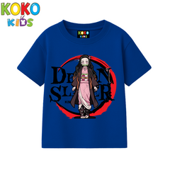 Kids Premium Drop Shoulder T-Shirt - DEMON SLAYER