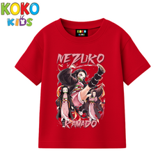 Kids Premium Drop Shoulder T-Shirt - DEMON SLAYER