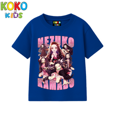Kids Premium Drop Shoulder T-Shirt - DEMON SLAYER