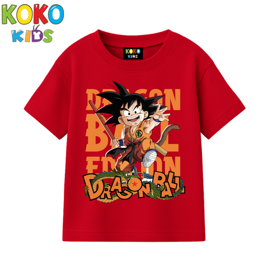 Kids Premium Drop Shoulder T-Shirt - DRAGON BALL Z