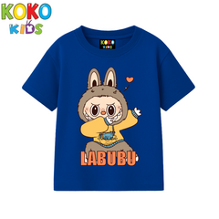 Kids Premium Drop Shoulder T-Shirt - Labubuu