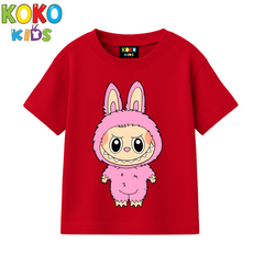 Kids Premium Drop Shoulder T-Shirt - Labubuu