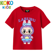 Kids Premium Drop Shoulder T-Shirt - Labubuu