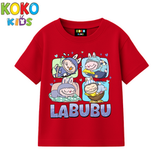 Kids Premium Drop Shoulder T-Shirt - Labubuu