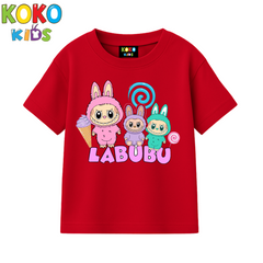 Kids Premium Drop Shoulder T-Shirt - Labubuu