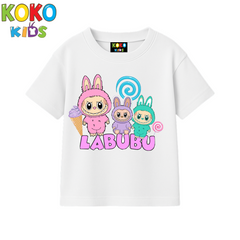 Kids Premium Drop Shoulder T-Shirt - Labubuu