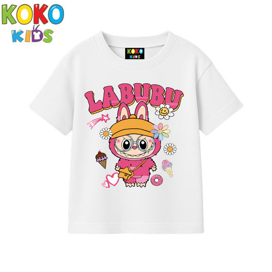 Kids Premium Drop Shoulder T-Shirt - Labubuu