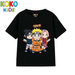 Kids Premium Drop Shoulder T-Shirt - NARUTO