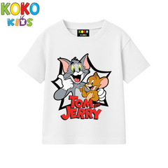 Kids Premium Drop Shoulder T-Shirt - Tom&Jerry