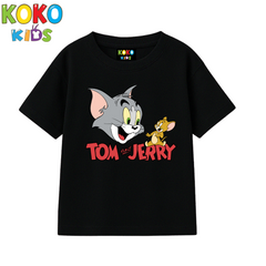 Kids Premium Drop Shoulder T-Shirt - Tom&Jerry