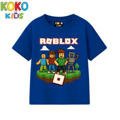 Kids Premium Drop Shoulder T-Shirt -Roblox