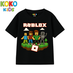 Kids Premium Drop Shoulder T-Shirt -Roblox