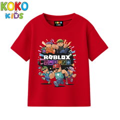 Kids Premium Drop Shoulder T-Shirt -Roblox