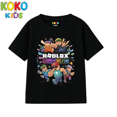 Kids Premium Drop Shoulder T-Shirt -Roblox