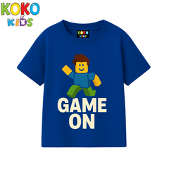 Kids Premium Drop Shoulder T-Shirt -Roblox