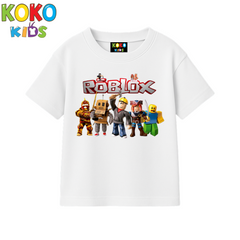 Kids Premium Drop Shoulder T-Shirt -Roblox