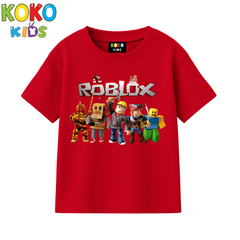 Kids Premium Drop Shoulder T-Shirt -Roblox