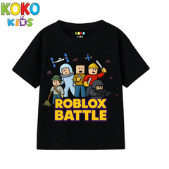 Kids Premium Drop Shoulder T-Shirt -Roblox