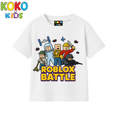 Kids Premium Drop Shoulder T-Shirt -Roblox