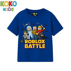 Kids Premium Drop Shoulder T-Shirt -Roblox