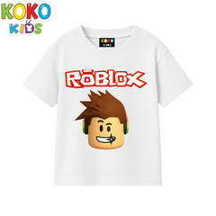 Kids Premium Drop Shoulder T-Shirt -Roblox