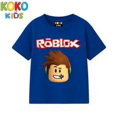 Kids Premium Drop Shoulder T-Shirt -Roblox