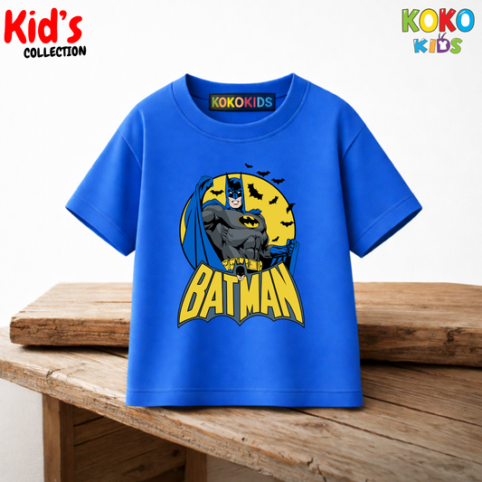 Kid's Premium Drop Shoulder T-shirt - Batman