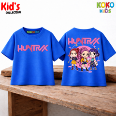 Kid's Premium Drop Shoulder T shirt - Both side design
