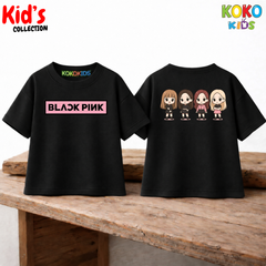 Kid's Premium Drop Shoulder T shirt - Both side design