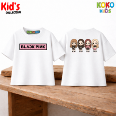 Kid's Premium Drop Shoulder T shirt - Both side design