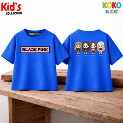 Kid's Premium Drop Shoulder T shirt - Both side design