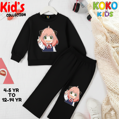 GIRL'S SWEATSHIRT SET - ANYA 8/9 YEAR