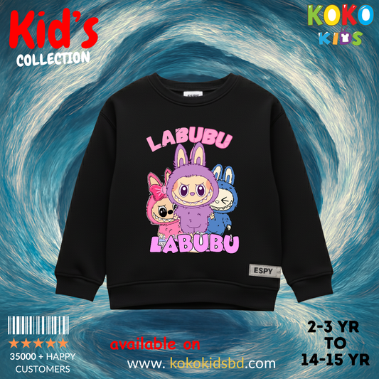 Labubuu Premium Kid's Sweatshirt - 6/7 Year