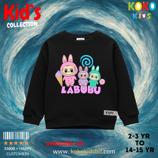 Labubuu Premium Kid's Sweatshirt - 6/7 Year