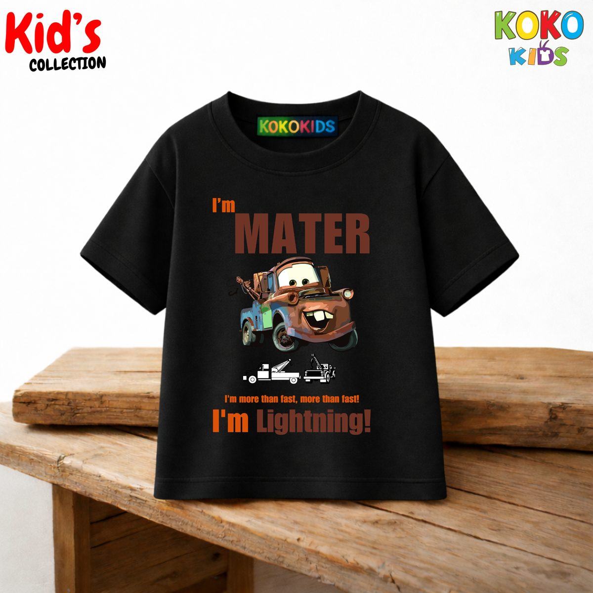 Kid's Premium Drop Shoulder T-shirt - Car