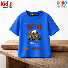 Kid's Premium Drop Shoulder T-shirt - Car