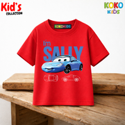 Kid's Premium Drop Shoulder T-shirt - Car