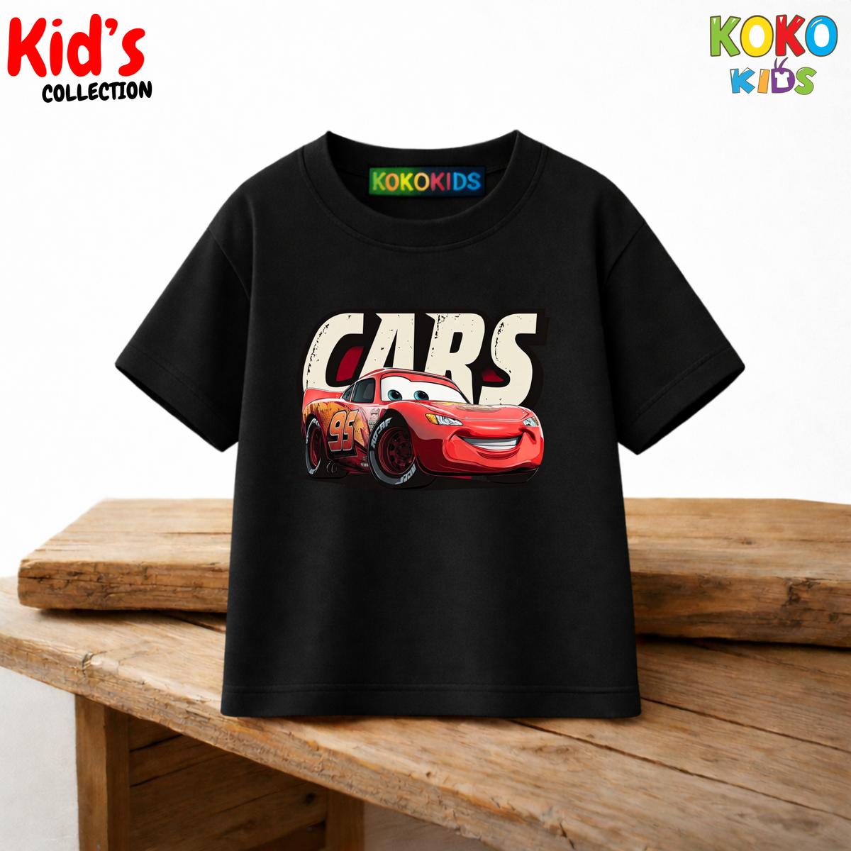 Kid's Premium Drop Shoulder T-shirt - Car
