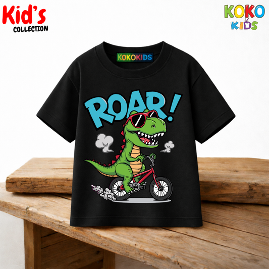 Kid's Premium Drop Shoulder T-shirt - Roar