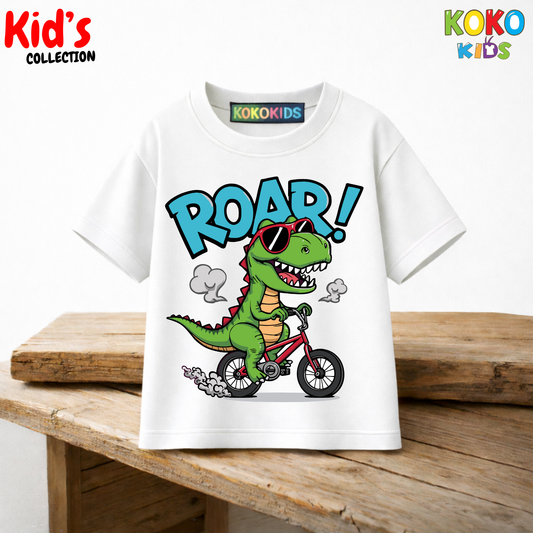 Kid's Premium Drop Shoulder T-shirt - Roar